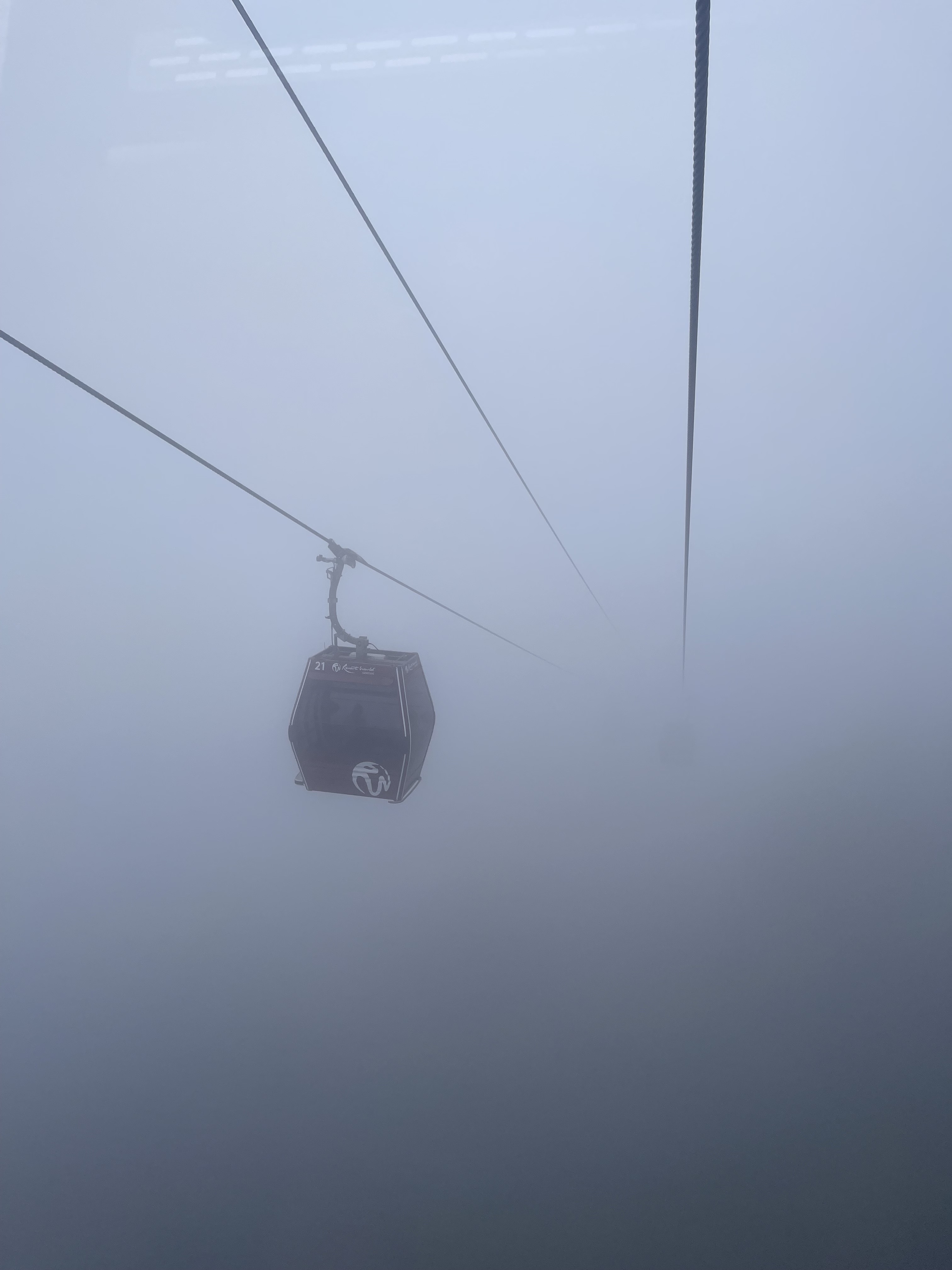 Cable car or sky view